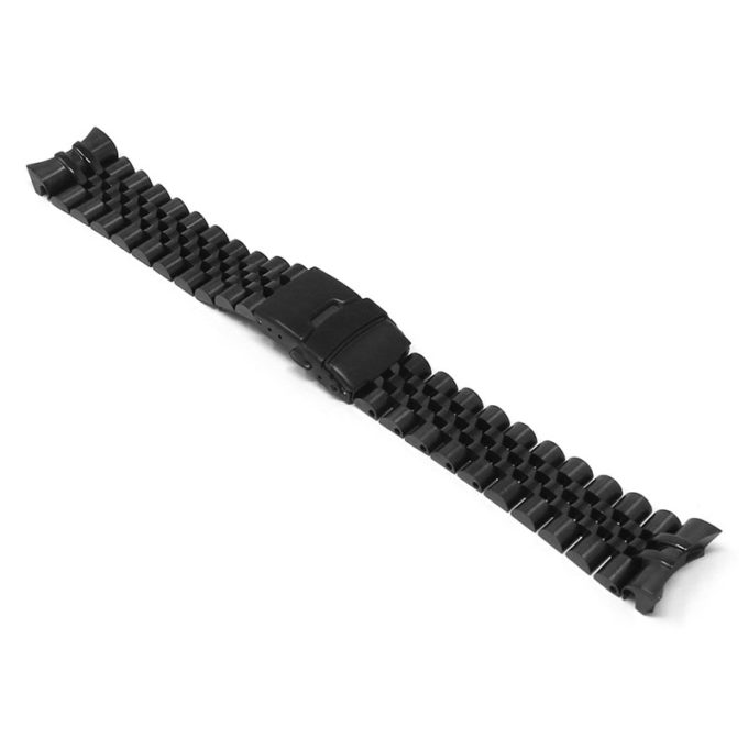 m.sk9 .mb Angle Black StrapsCo Stainless Steel Super Jubilee Bracelet for Seiko SKX007 SKX009 SKX011