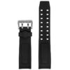 r.bv1 .1 Up StrapsCo Silicone Rubber Watch Band Strap with Curved Ends for Bvlgari Watches