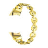 fb.m157.yg Main Yellow Gold strapsco Rhinestone Circle Link Bracelet for Fitbit Charge 5