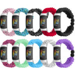 fb.ny46 ALL COLOR strapsco Nylon Braided Paracord Strap for Fitbit Charge 5