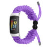 fb.ny46.18 Main Purple strapsco Nylon Braided Paracord Strap for Fitbit Charge 5