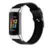 fb.ny48.1a Main Black Denim strapsco Canvas Band for Fitbit Charge 5