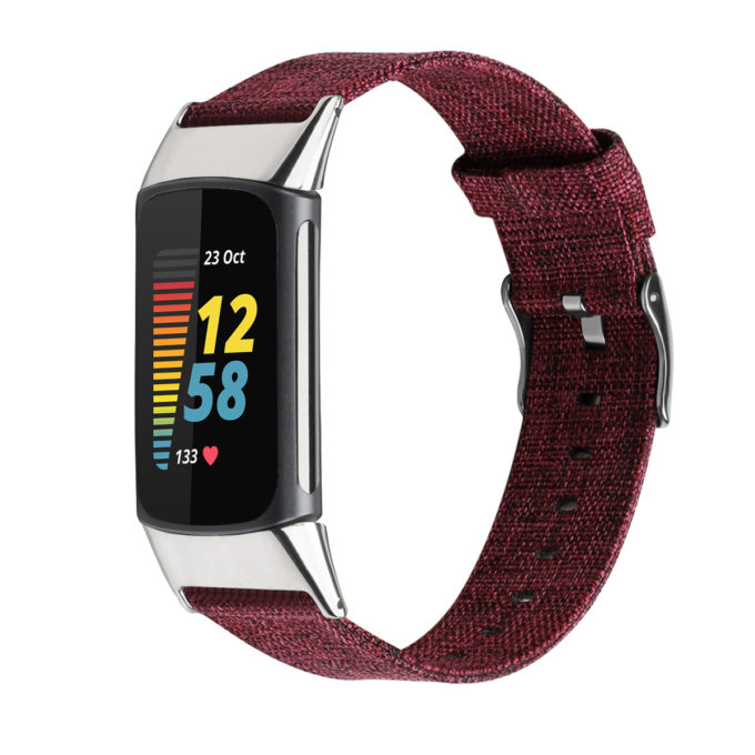metodologi ordlyd brugt Everyday Canvas Band For Fitbit Charge 5 | StrapsCo