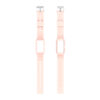 fb.r76.13 Upright Soft Pink strapsco Textured Protective Case Strap for Fitbit Charge 5