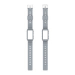 fb.r76.7 Upright Grey strapsco Textured Protective Case Strap for Fitbit Charge 5