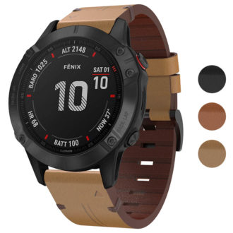 Correa Garmin Fenix 3 Sapphire Hr Pulsera Scrunchie Rojo