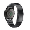 g.m22.mb Back Black StrapsCo QuickFit 20 Stainless Steel Link Watch Band Strap for Garmin Fenix 5S