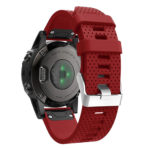 g.r16.6 Replacement Strap Band for Garmin Fenix 5S in Red 2