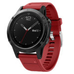 g.r18.6 Replacement Strap Band for Garmin Fenix 5 in Red 1