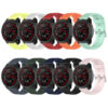 G.r62 All Color StrapsCo Silicone Strap For Garmin Forerunner745 Rubber Watch Band