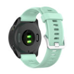 G.r62.11a Back Teal StrapsCo Silicone Strap For Garmin Forerunner745 Rubber Watch Band