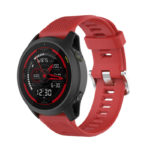 G.r62.6 Main Red StrapsCo Silicone Strap For Garmin Forerunner745 Rubber Watch Band