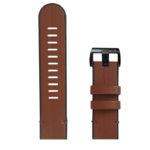 g.r65.2a.26 Upright Coffee StrapsCo Silicone Strap for Garmin Fenix 3 3 HR 5X 5X Plus 6X 1