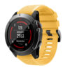 g.r70.10 Main Yellow StrapsCo Silicone Strap for Garmin Fenix 5X 1