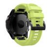 g.r70.11 Back Lime Green StrapsCo Silicone Strap for Garmin Fenix 5X 1