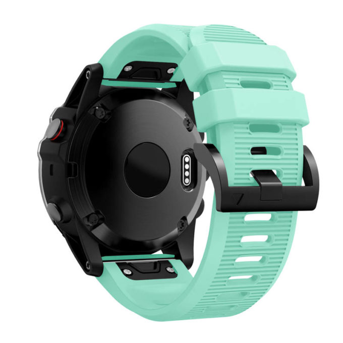 g.r70.11a Back Mint Green StrapsCo Silicone Strap for Garmin Fenix 5X 1