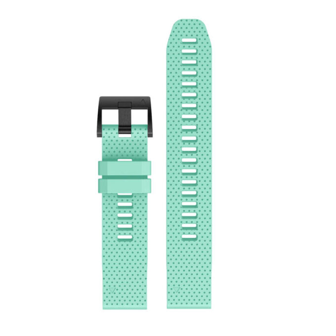 g.r72.11a Upright Mint Green StrapsCo Silicone Strap for Garmin Fenix 5 5 Plus 6 Forerunner 935 Quatix 5