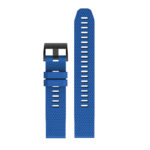 g.r72.5 Upright Blue StrapsCo Silicone Strap for Garmin Fenix 5 5 Plus 6 Forerunner 935 Quatix 5 Approach S60 Instinct 1