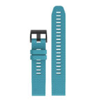 g.r72.5b Upright Light Blue StrapsCo Silicone Strap for Garmin Fenix 5 5 Plus 6 Forerunner 935 Quatix 5