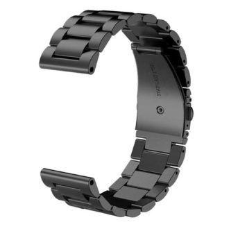 gm.13.mb Black Stainless Steel Bracelet Band Strap for Garmin Fenix 5X 2