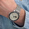 M.bd3 LIFESTYLE StrapsCo Vintage Beads Of Rice II Metal Bracelet Stainless Steel Strap