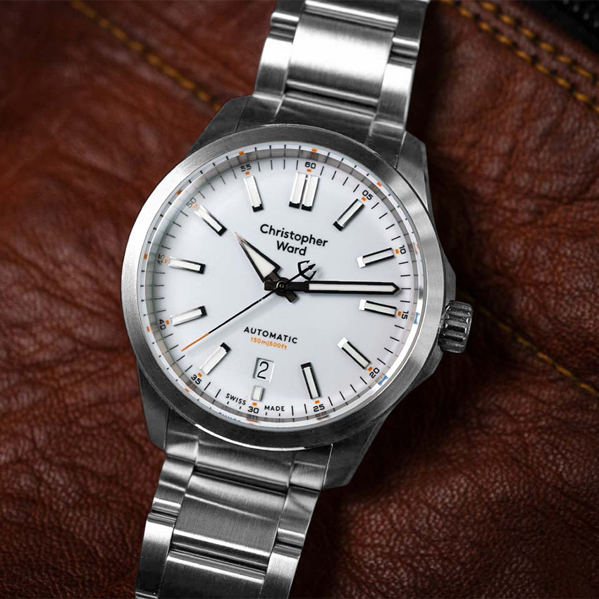 2022 Best Watches Under $1000 Christopher Ward C63 Sealander Automatic White Dial