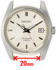 Seiko Sarb035 Lug Width & Strap Size