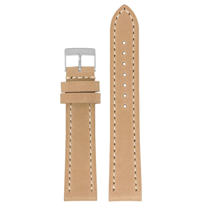 Refined Light Brown Suede Watch Strap