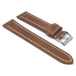 Df3.3 Angle Fawn StrapsCo Vintage Leather Strap With Stitching