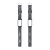 Fb.r76.7 Upright Grey Strapsco Textured Protective Case Strap For Fitbit Charge 5 Edits