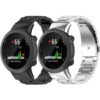 g.m23 All Color StrapsCo Metal Link Bracelet for Garmin Forerunner 45 45S Stainless Steel Strap