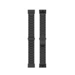 g.m26.mb Upright Black StrapsCo Metal Link Bracelet for Garmin Forerunner 30 35 35J Stainless Steel Strap