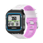 g.r64.22.13 Main White Pink StrapsCo Silicone Strap for Garmin Forerunner 920XT Rubber Watch Band