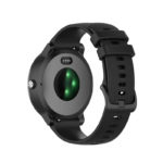 G.r68.1 Back Black StrapsCo Rubber Strap For Garmin Forerunner 245 645 Vivoactive 3 Vivomove Vivomove 3