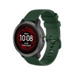 g.r68.11 Main Army Green StrapsCo Rubber Strap for Garmin Forerunner 245 645 Vivoactive 3 Vivomove