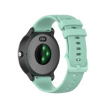 G.r68.11a Back Aqua StrapsCo Rubber Strap For Garmin Forerunner 245 645 Vivoactive 3 Vivomove Vivomove 3