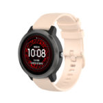 g.r68.17 Main Beige StrapsCo Rubber Strap for Garmin Forerunner 245 645 Vivoactive 3 Vivomove Vivomove 3 HR