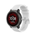 g.r68.22 Main White StrapsCo Rubber Strap for Garmin Forerunner 245 645 Vivoactive 3 Vivomove Vivomove