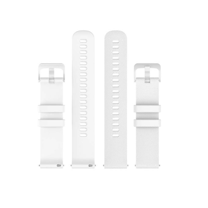 G.r68.22 Up White StrapsCo Rubber Strap For Garmin Forerunner 245 645 Vivoactive 3 Vivomove Vivomove