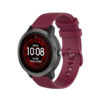 g.r68.6 Main Sangria Red StrapsCo Rubber Strap for Garmin Forerunner 245 645 Vivoactive 3 Vivomove