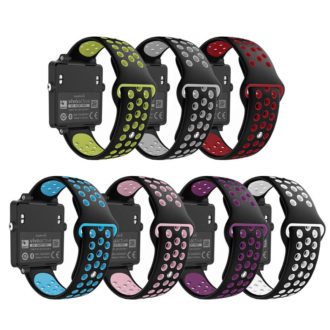 g.r69 ALL COLOR StrapsCo Silicone Strap for Garmin Vivoactive Acetate