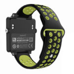 g.r69.1.11 Main Black Green StrapsCo Silicone Strap for Garmin Vivoactive Acetate