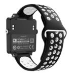 g.r69.1.22 Main Black White StrapsCo Silicone Strap for Garmin Vivoactive Acetate