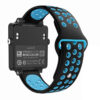 g.r69.1.5 Main Black Blue StrapsCo Silicone Strap for Garmin Vivoactive Acetate
