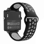 g.r69.1.7 Main Black Grey StrapsCo Silicone Strap for Garmin Vivoactive Acetate