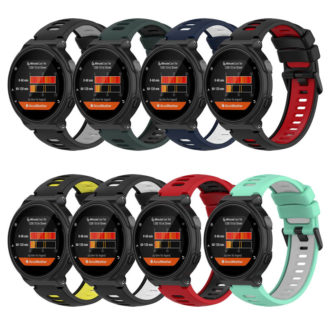 Silicone Rally Strap for Garmin Forerunner 220 / 230 / 235 / 260 / 735XT /  Approach S5 / S6 / S20