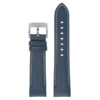 skt.l5.5 22 Main Blue w White Stitching StrapsCo DASSARI Classic Leather Band for Seiko Turtle Strap