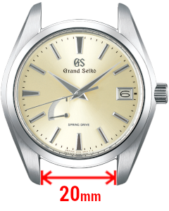 Grand Seiko SGBA201 Lug Width & Strap Size