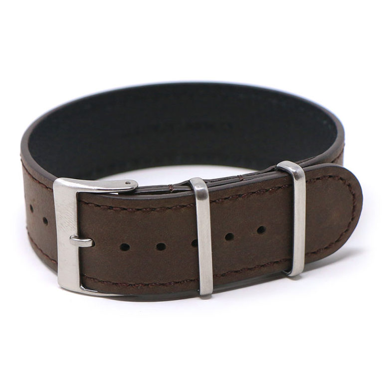 Vintage Leather Single Pass Strap By DASSARI | StrapsCo