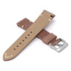 skt.l3.3 22 Cross Fawn StrapsCo DASSARI Vintage Leather Strap w Minimal Stitching for Seiko Turtle